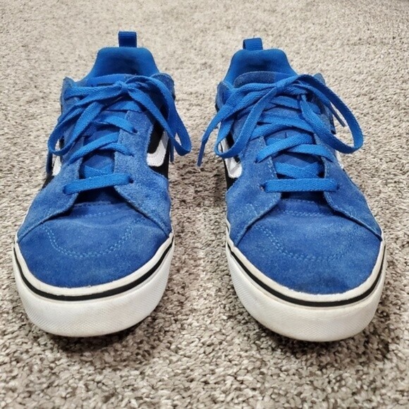 Vans Blue Suede Filmore Sneakers Mens size 7, Womens sz 9 - Picture 5 of 12